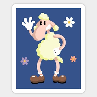 Sheep Funny Magnet